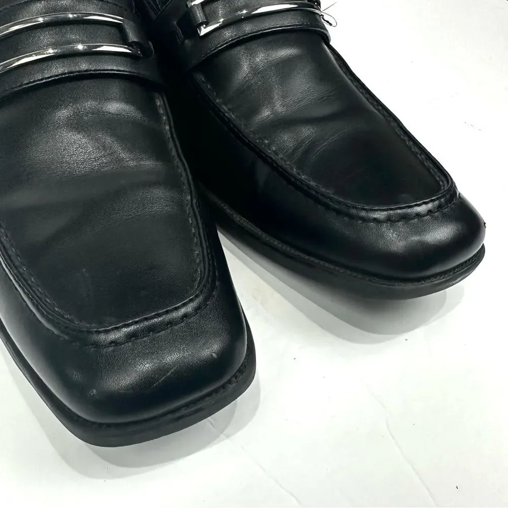 Perry Ellis Portfolio Russel Black Dress Shoe Men's Sz 11.5 Style PEFST14156A-2